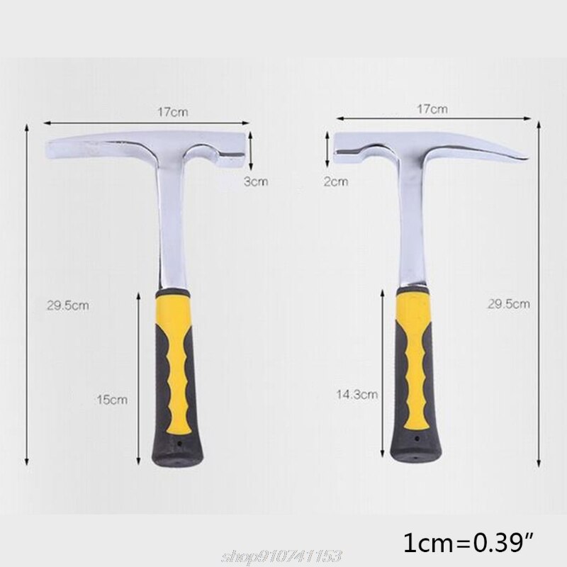 Geological Exploration Hammer Pointed Mineral Exploration Geology Hammer Hand Tool M20 21