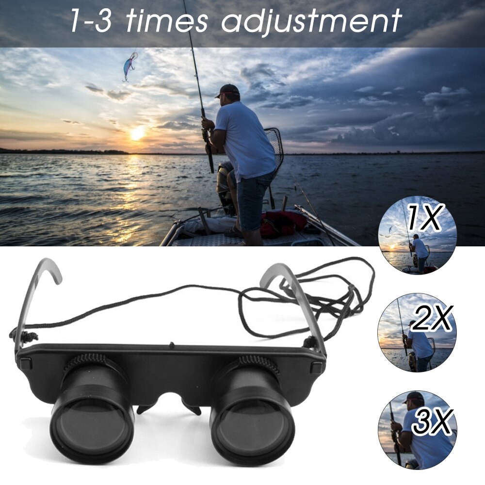 Outdoor Hd Vissen Telescoop Draagbare Zoomable Bril Zonnebril Waargenomen Boei Bijziendheid Vergrootglas Verrekijker Optics Telescoop