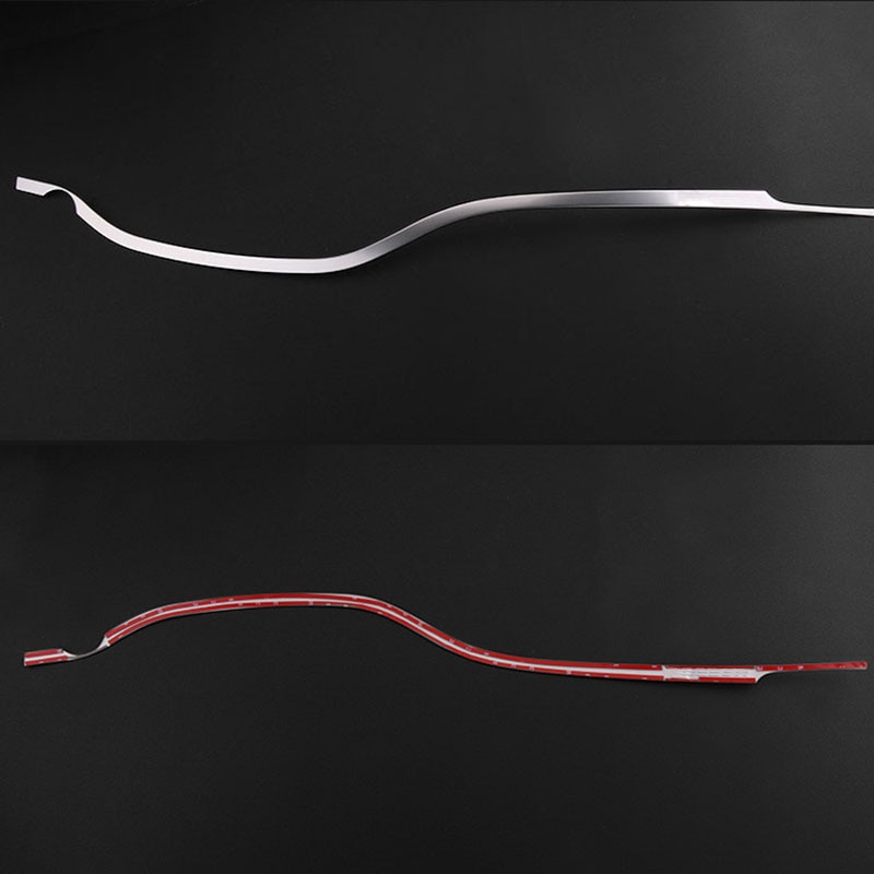 För hyundai tucson rostfritt stål instrumentpanel trim mittkonsol panel gjutning dekorativa bil interiör styling garnering