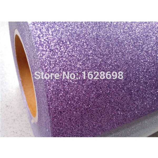 CDG-18 Lavenda color glitter heat transfer vinyl material