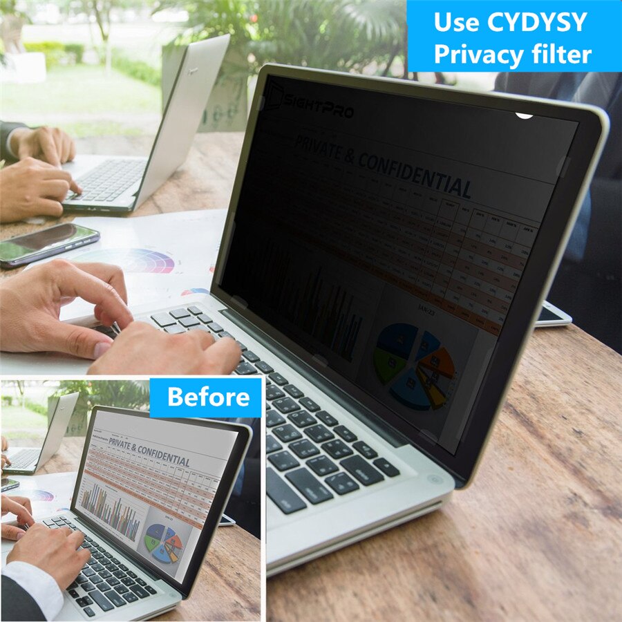 monitor komputerowy laptop filtr prywatyzujący anty szpiegowskie ekrany folia ochronna robić laptopa robić HP zazdrość x360 15 BQ051SA