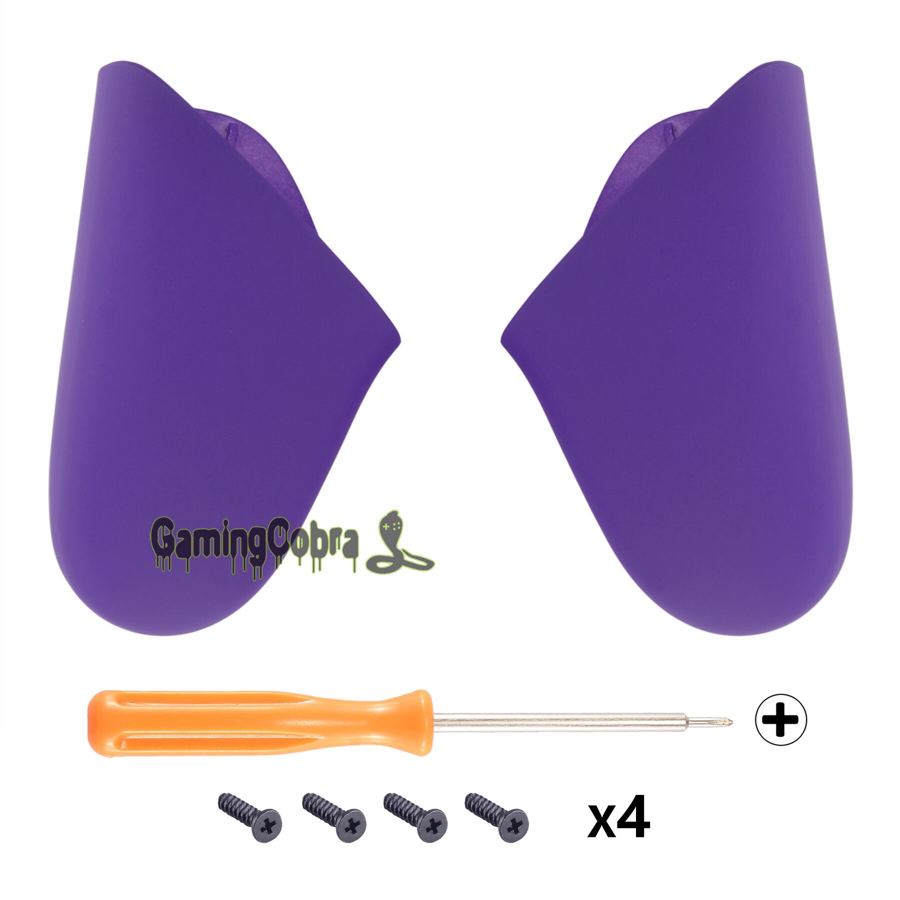 Paars Soft Touch Handvat Grips Shell Cover Case Met Gereedschap Vervanging Kits Voor Ns Schakelaar Pro Controller