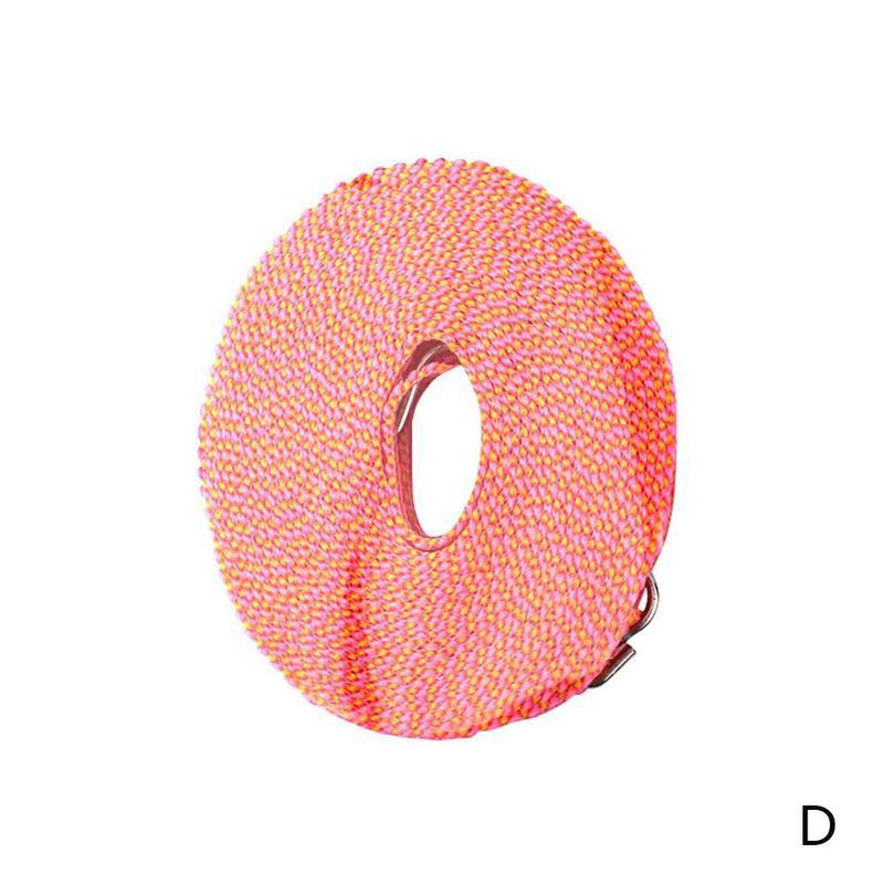 490cm waslijnen, droogrek, touw, droogrek, 4 kleuren, uitschuifbaar rek voor buiten, reizen, kleding,  k3 p 6: D