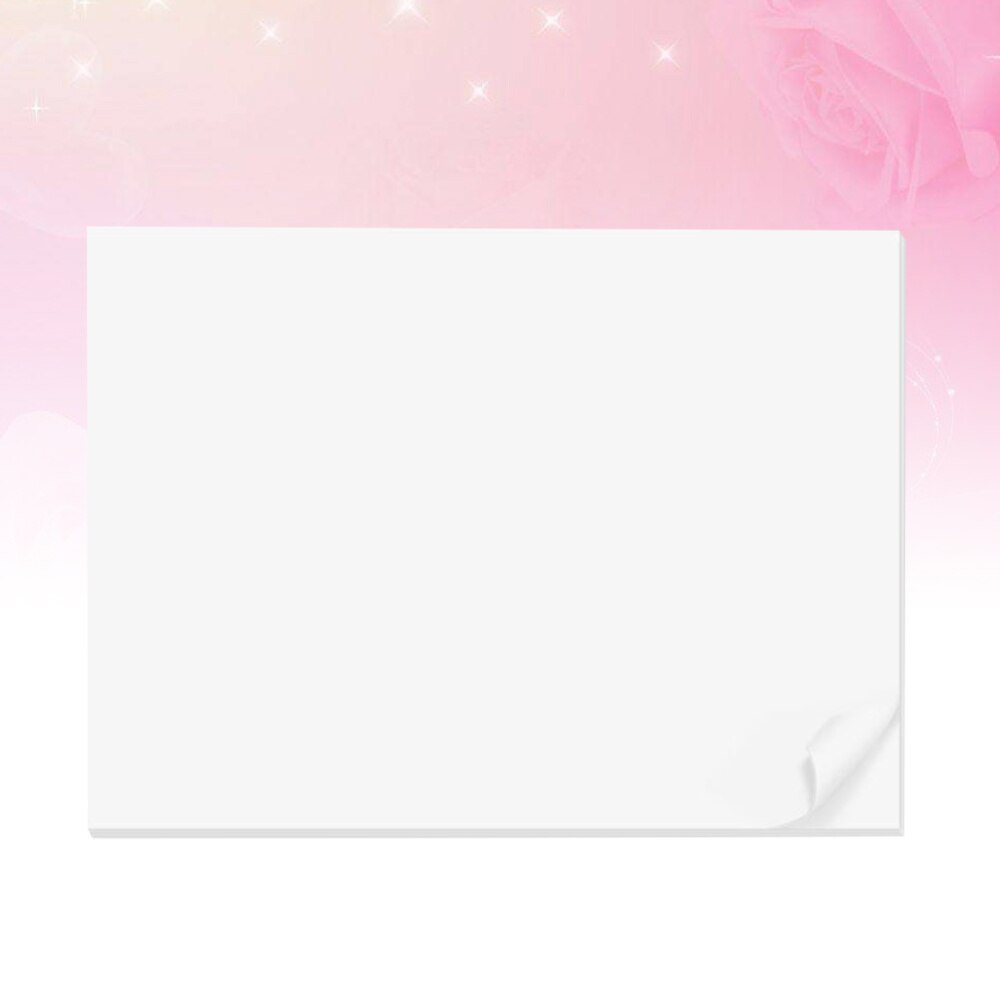 50 Sheets of A3 Blank Drawing Paper Art Sketch Paper Mark Pen Color Leads Drawing Paper for Artists Students