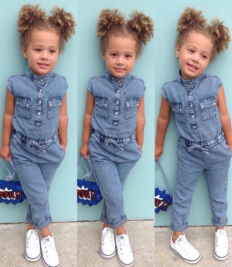 IMCUTE Kleinkind Kinder Mädchen Denim Overall Overall Overalls Outfits kinder Kostüm Kleidung Sommer