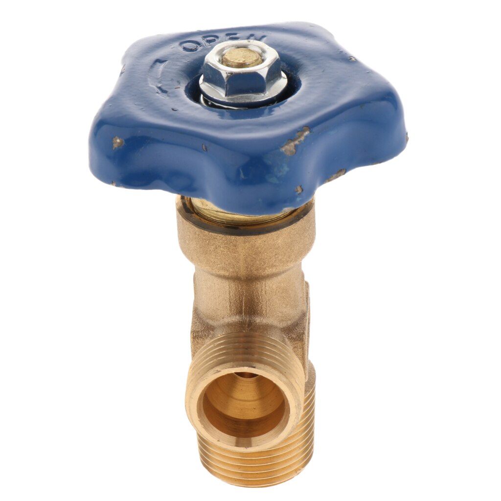 WP-15 Argon Gas Inert Gas Cylinder Valve Inert Gas Tank Valve Blue+Golden