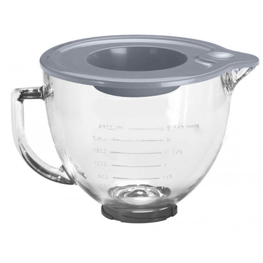 tilt hode lokk tetningsdeksel til kitchenaid  k5gb 5- kvart mikser glass bolleholder tetnings lokk silikon lokk til krus beker deksel