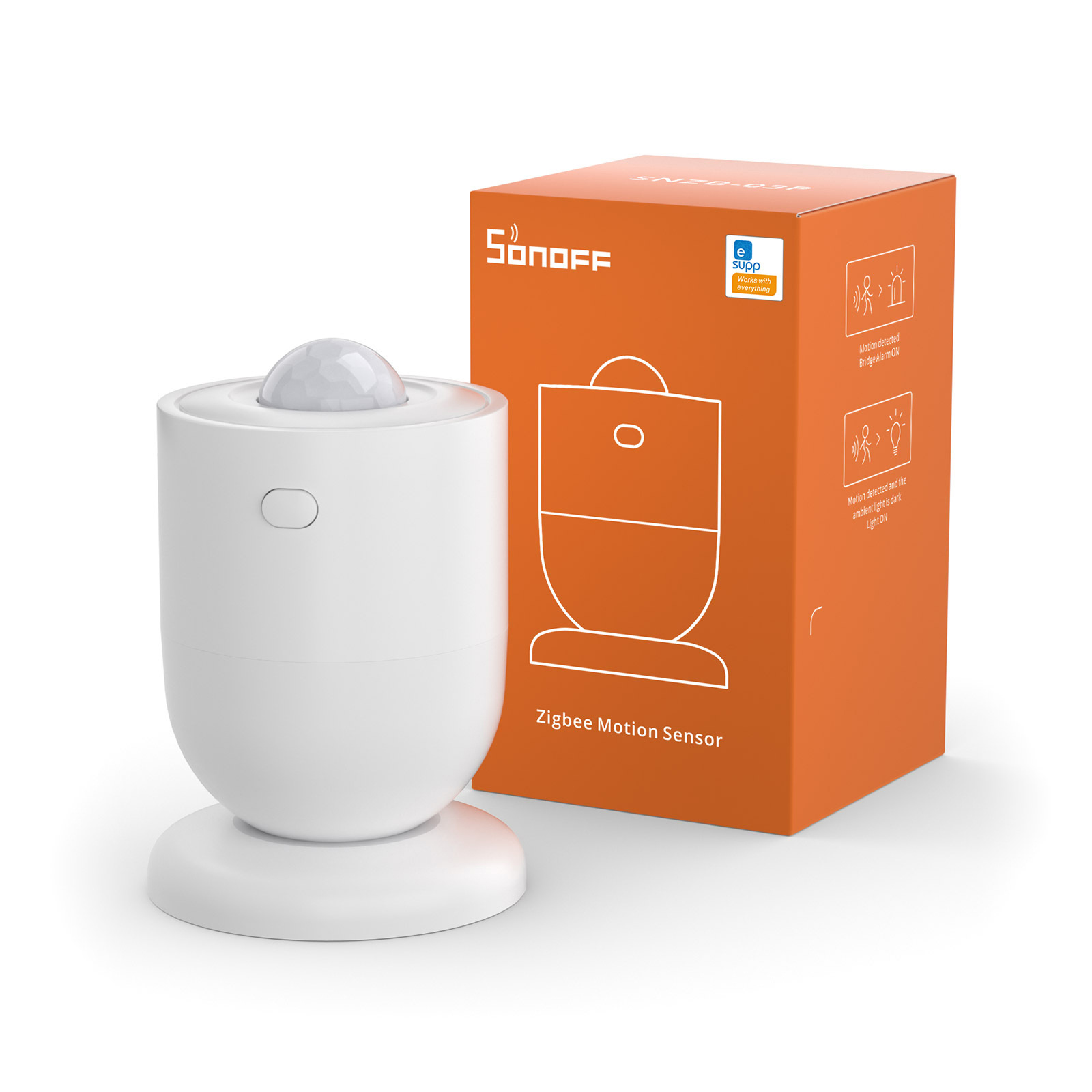 SONOFF Zigbee Bridge / draadloze schakelaar / temperatuur- en vochtigheidssensor / bewegingssensor / draadloze deur-raamsensor Zigbee 3.0: Bundle3