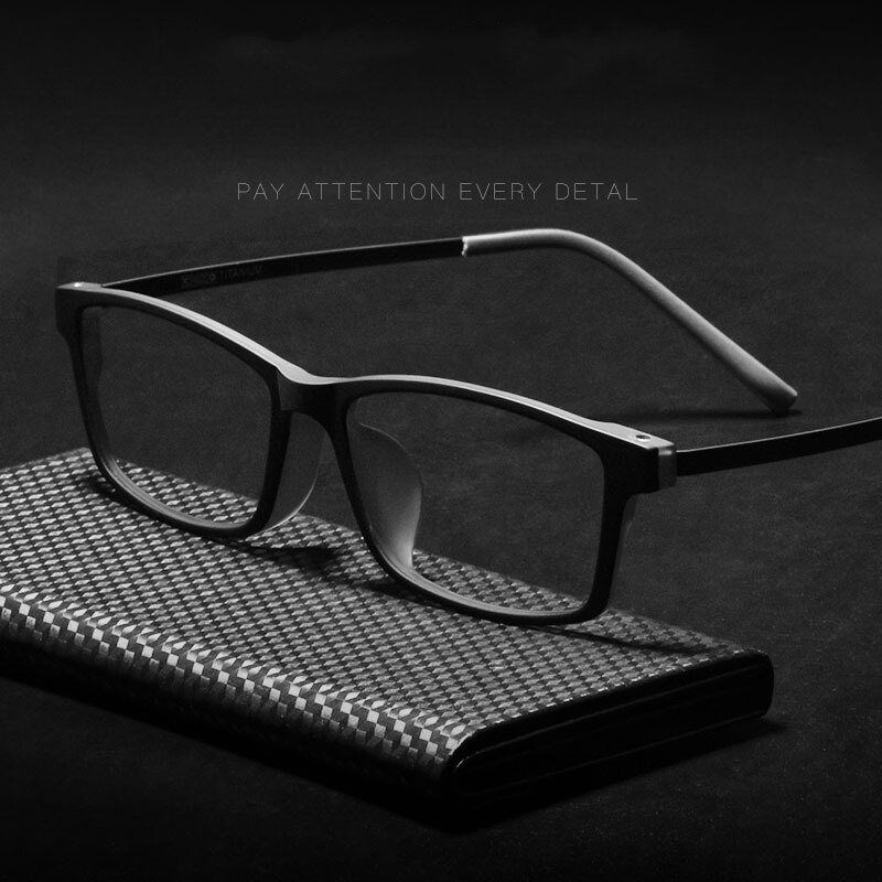 KatKani – lunettes de vue Ultra légères TR90 pour hommes, monture en alliage Super élastique, plein cadre, lunettes de Prescription optique, 2097-1