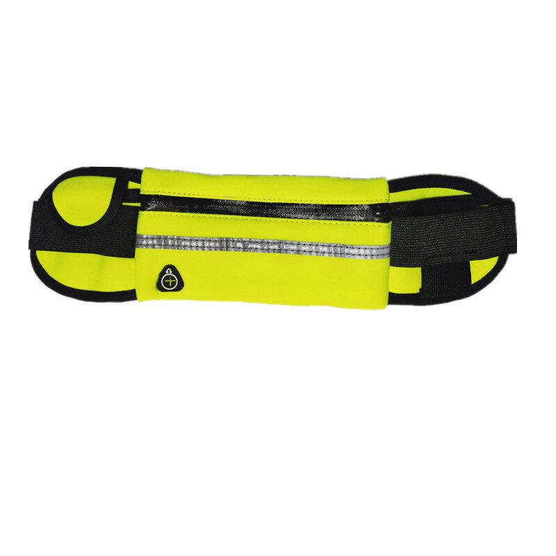 Fanny Pack Female Sports Waterproof Chest Handbag Unisex Waist Bag Ladies Waist Packs Belly Belt Bags Purse: Black