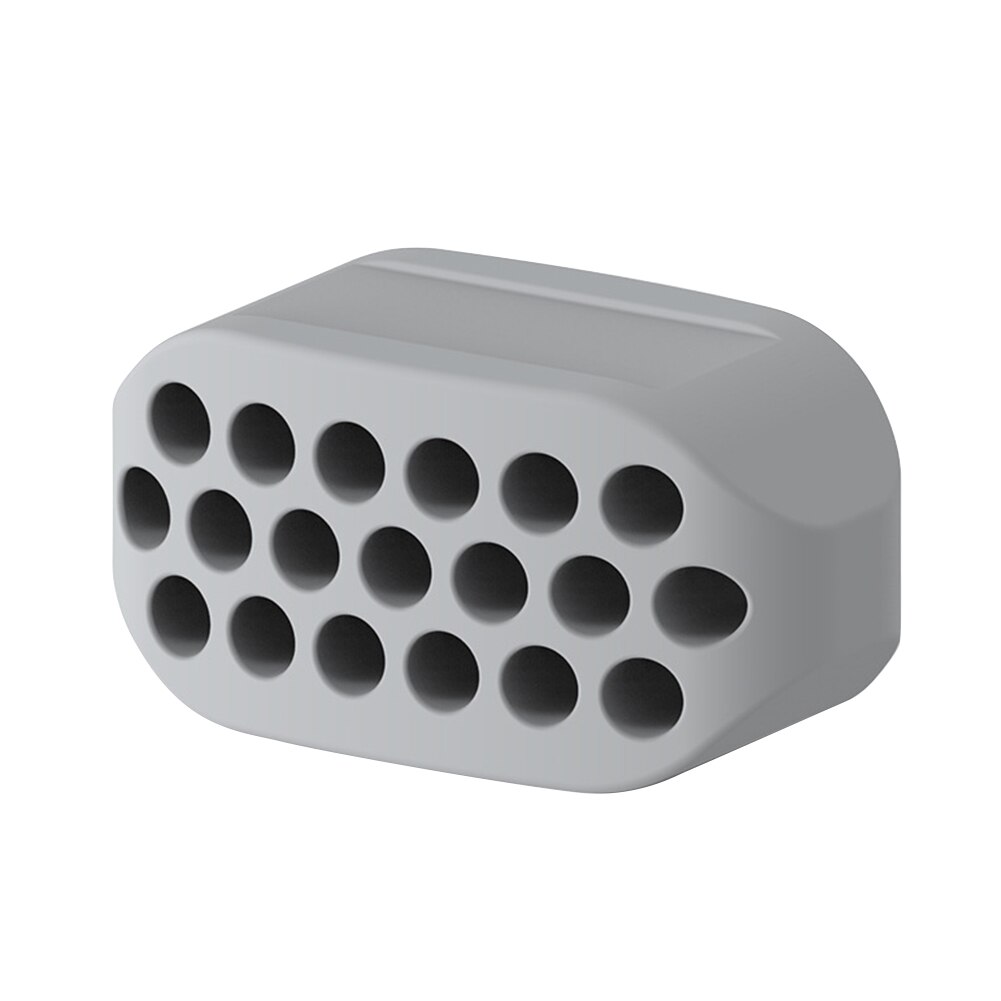 Face Jaw Muscle Exerciser Food Grade Silicone Facial Line Trainer Slimming Anti Wrinkle Beauty Fitness Equipment: Gray