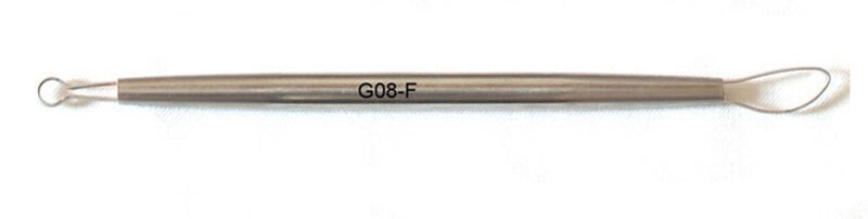 Stainless Steel Scraper Clay Sculpting Tool Carving Pottery Ceramic Tools Polymer DIY Accessory: G08 F