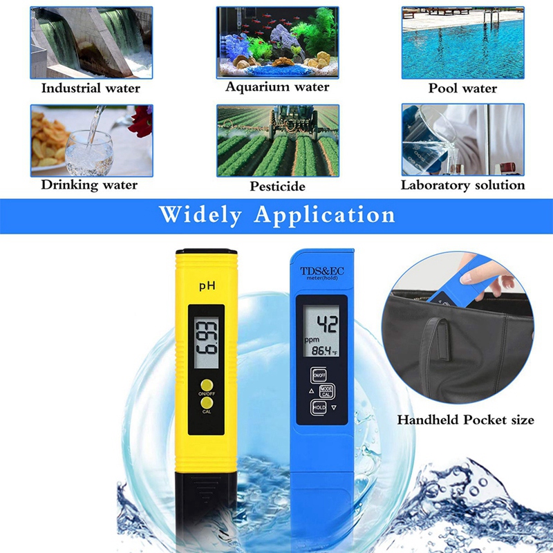 PH Meter, TDS PPM Meter, Soil PH Tester, PH/EC Dig... – Grandado