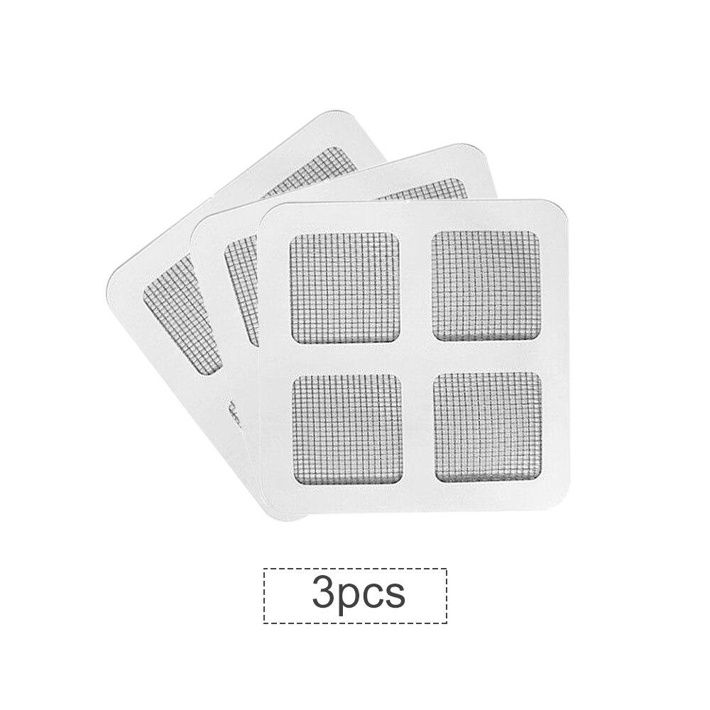 3/6Pcs Raam En Deur Scherm Reparatie Patch Lijm Reparatieset Venster Tool Bonding Patches Anti-Sticker gaas Deur Klamboe: 3PCS