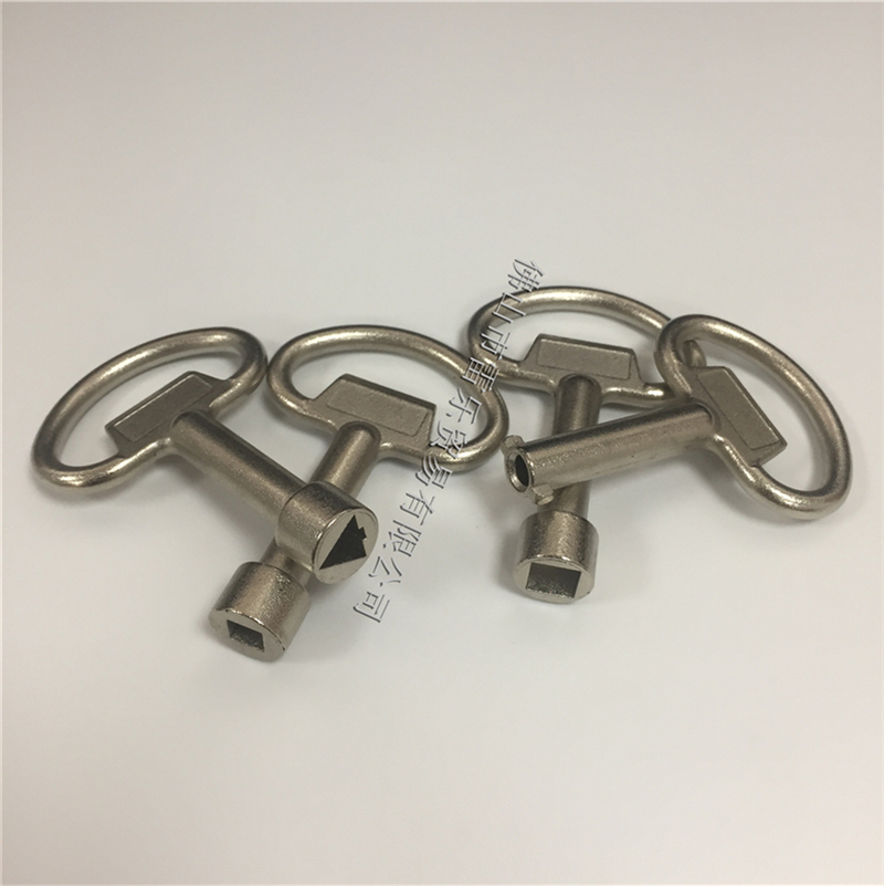 RayLock zinc alloy key subway triangular key trash can square key electric cabinet butterfly shape key