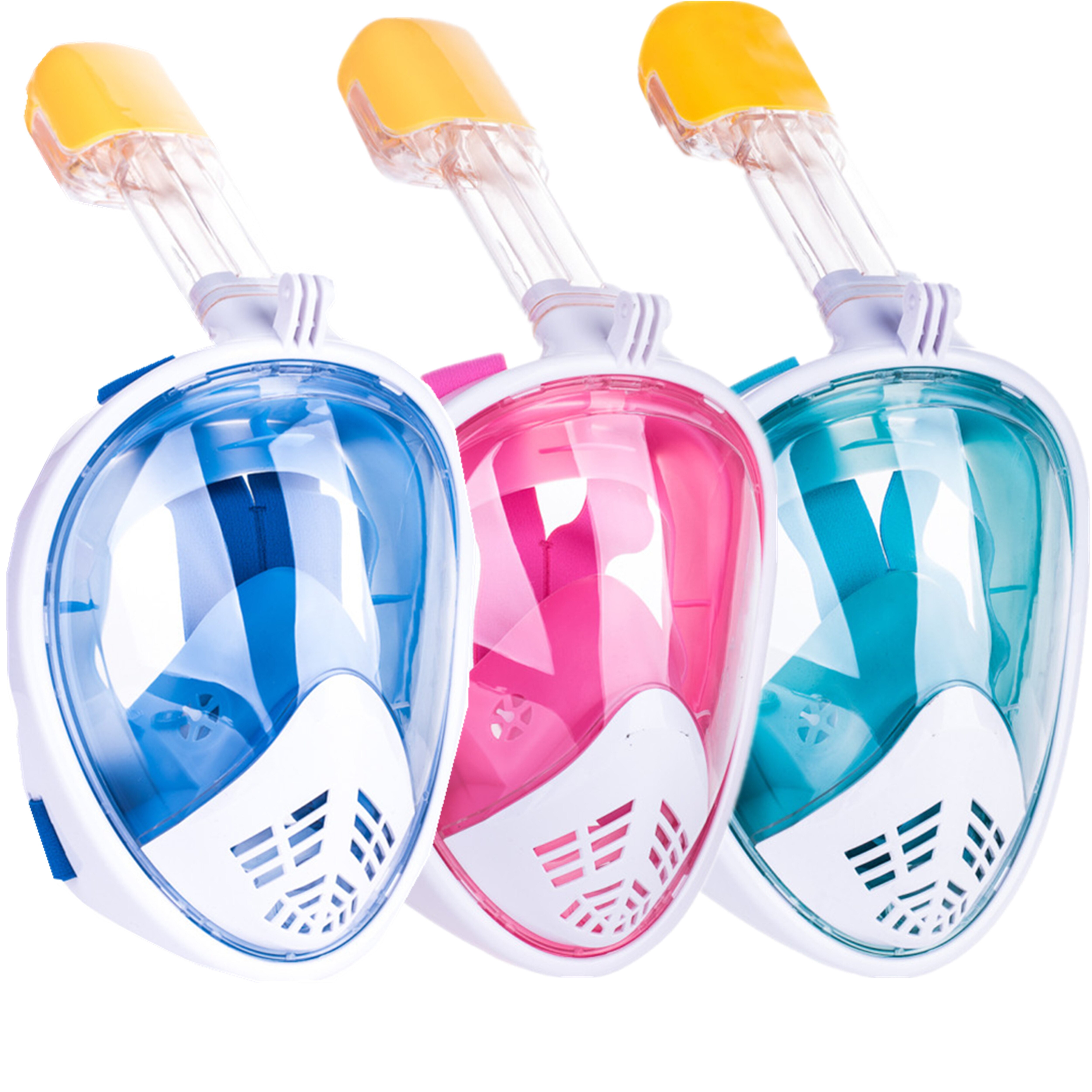 Zwemmen Volledige Gezicht Snorkelen Masker Volwassen Kids Onderwater Scuba Anti Fog Snorkel Duikbril Set Apparatuur