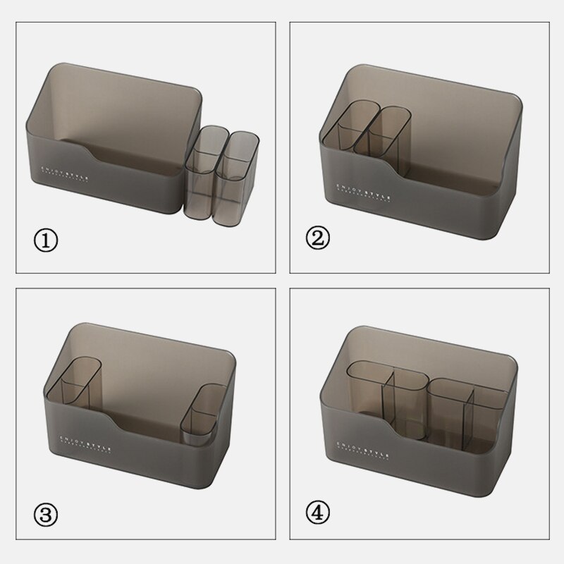 Portable Transparent Makeup Organizer Storage Box Acrylic Make Up Organizer Cosmetic Organizer Makeup Storage Drawers Organizer