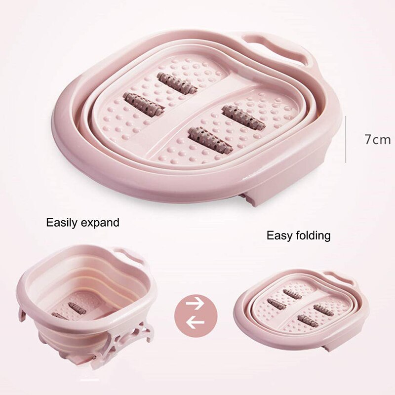 GOALONE-lavabo portátil plegable para pies, cubo para pies, bañera para Spa y pedicura, para viajes