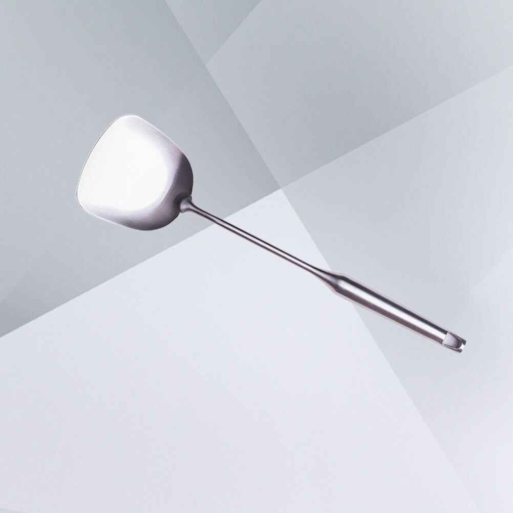 304 Stainless Steel Wok Spatula Stir Fry Spatula with Ergonomic Handle for Comfortable Grip and Heat-Resistant Protection