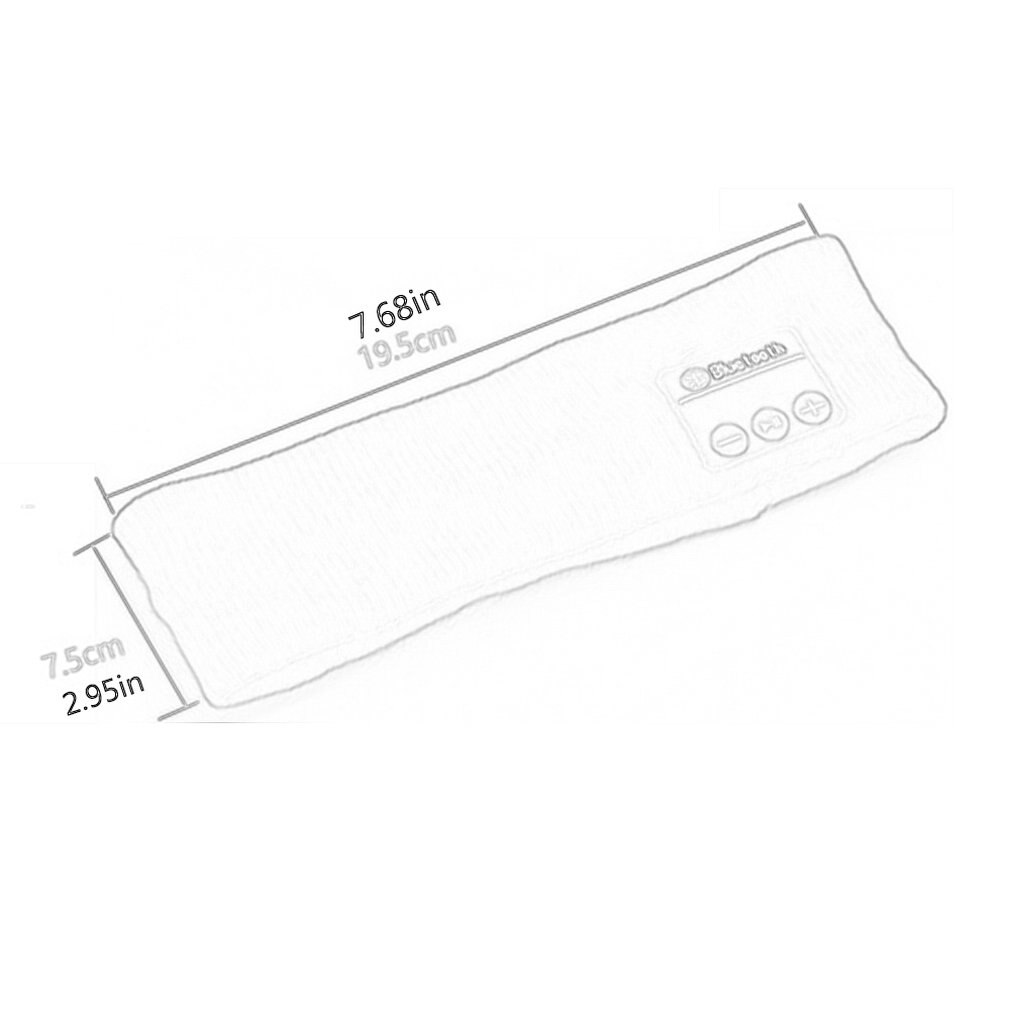 V5.0 Draadloze Hoofdband Multifunctionele Muziek Zweet-Absorberende Sport Hoofdband Draadloze Muziek Sport Hoofdband