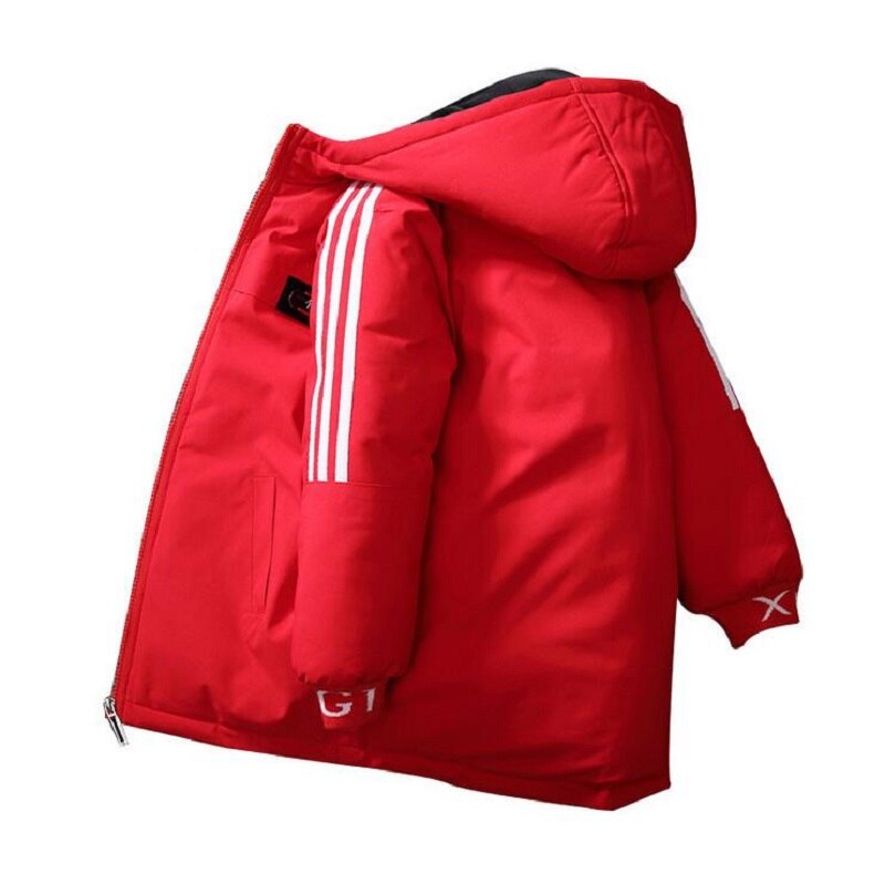Herbst Winter freundlicher Oberbekleidung Mantel Sportliche Wasserdichte Winddicht Verdicken Kaschmir Mit Kapuze Jacke Für Jungen freundlicher kleidung Jungen Jacke