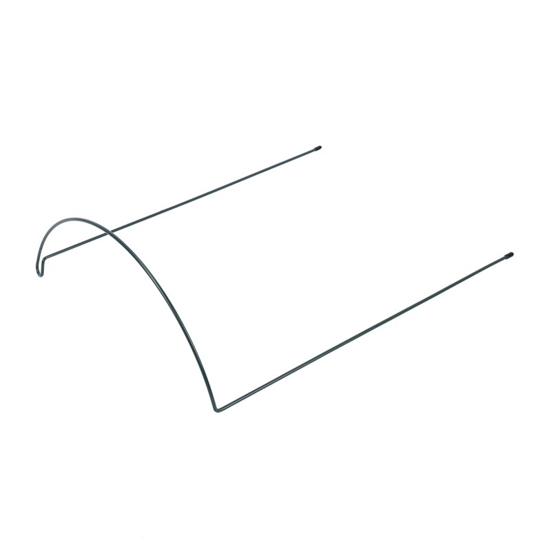 Best 12 Pack Plant Support Stake Metal Garden Plant Stake Green Half Round Plant Support Ring Plant Cage Plant Support