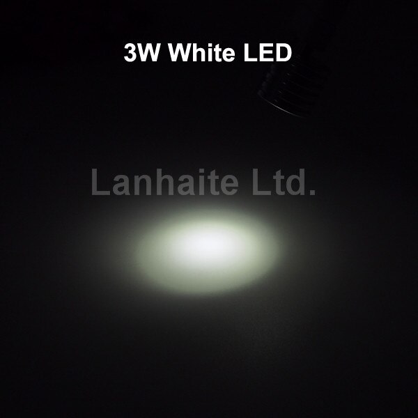 3W USB Powered Ultra Bright USB LED Light - Silver