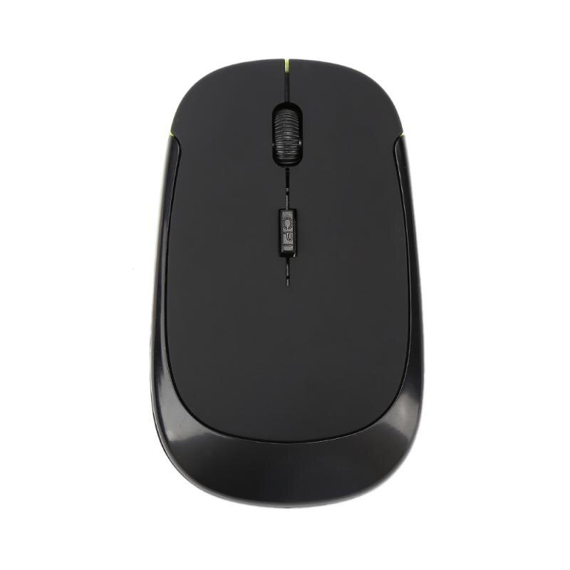 Newly 2.4 GHz Optical Wireless Mouse Ultra-thin Office Mice + Receiver Ergonomic Wireless Mouse For PC Laptop