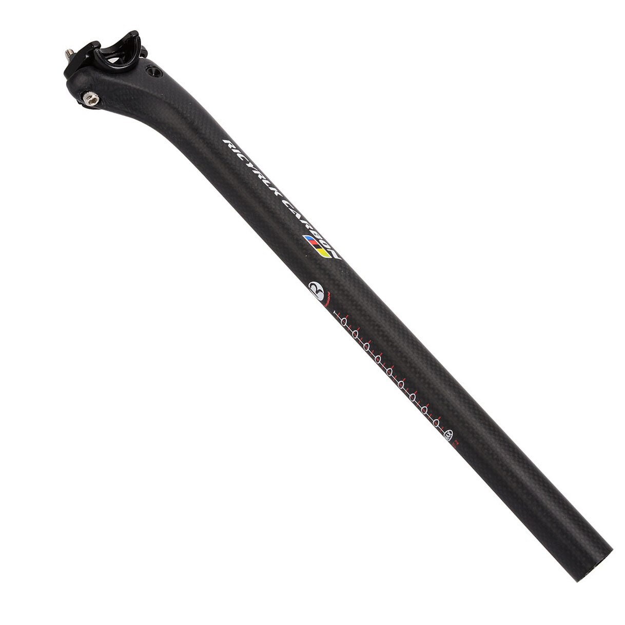 Carbon Fiber Bicycle Seatpost MTB Seat Post Road Bike SeatPost Offset 20mm Bicycle Parts 27.2/30.8/31.6*350/400mm