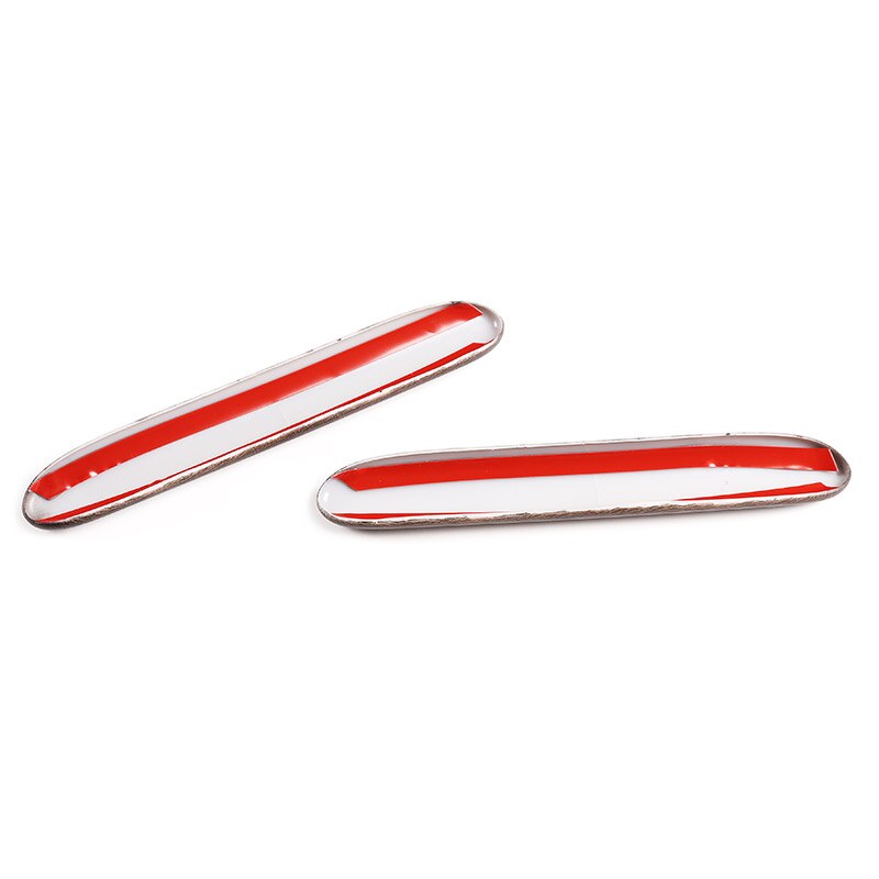 auto accessories For Land Rover Defender 110 130 ABS Oak Grain Car Rear Handle Decoration Strip Cover stickers car goods