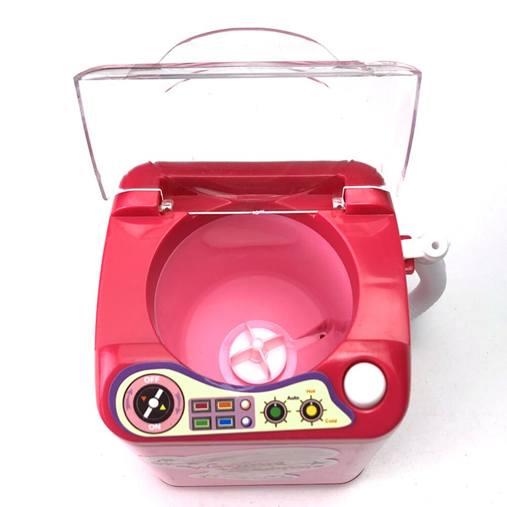 Mini børn svamp batteridrevet simulering simuleret husholdning foregiver lege børste rengøring vaskemaskine legetøj elektrisk