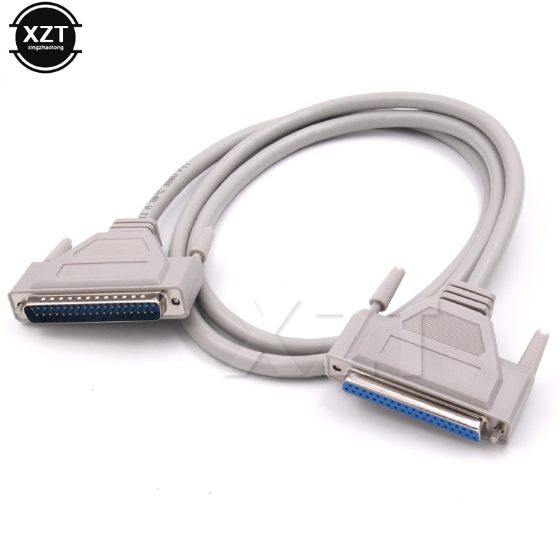 DB37 37Pin Man-vrouw M/F Seriële Poort Verleng DATA Cable Cord Printer Kabel