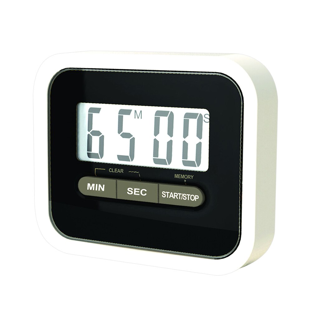 Timer Multifunctional Digital Sleep Study Cooking Stopwatch Kitchen Count Up Countdown Alarm Kitchen Gadgets: Black