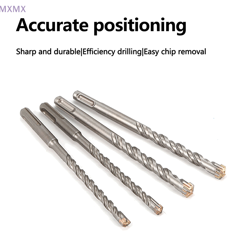 Broca de puntas cruzadas de carburo SDS Plus, 4/5/5, 5/6/6, 5/7/8/9/10/12x110mm, para pared de hormigón, bloque de ladrillo, martillo eléctrico, mampostería