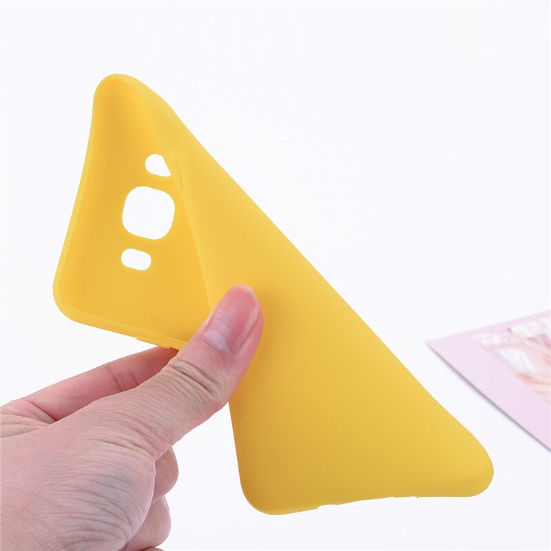 Siliconen Cases Voor Samsung Galaxy J7 J710 J710F Candy Kleur Silicone Soft TPU Phone Case Voor Samsung J7 cover