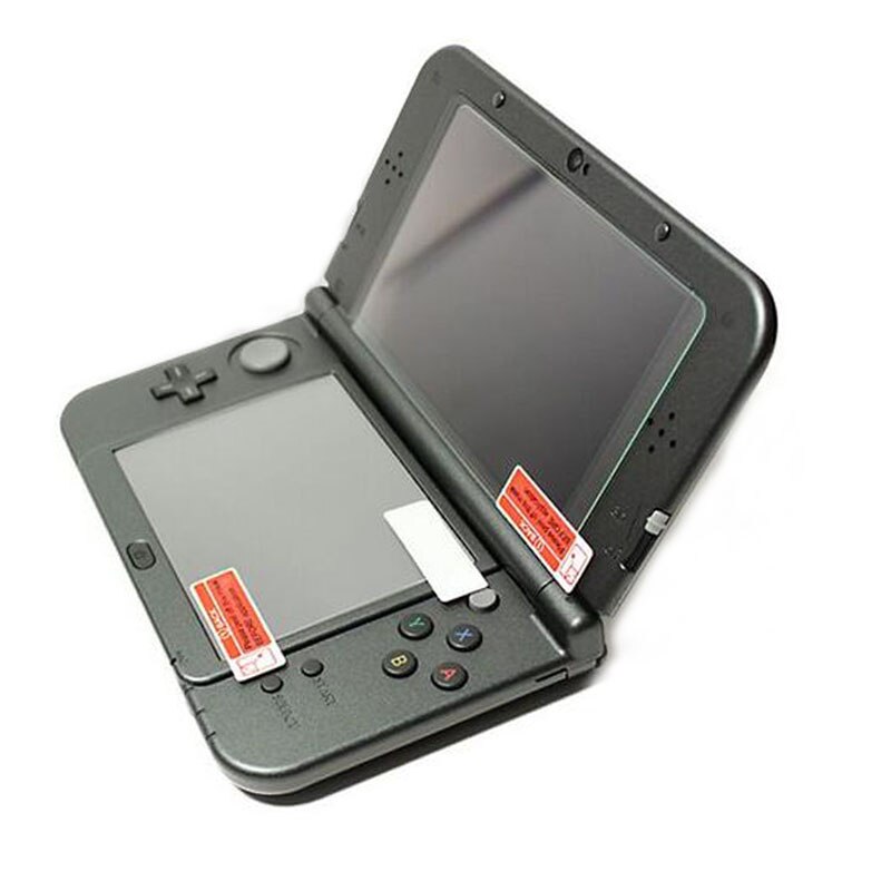 Top Gehard Glas Lcd Screen Protector + Bottom Pet Clear Full Cover Beschermende Film Guard Voor Nintendo 3DS Xl/Ll 3Dsxl/3Dsll