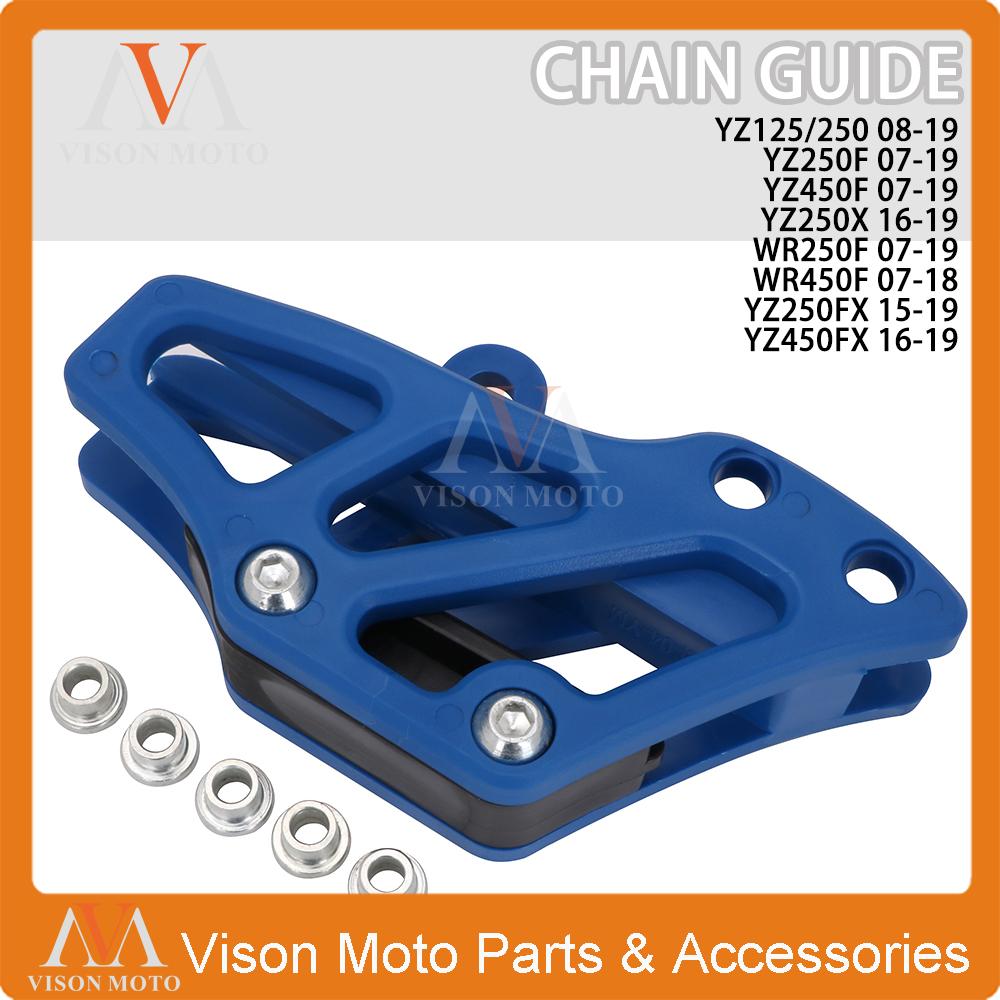 Motorcycle Rear Plastic Chain Guide Guard Protector For Yamaha YZ125 YZ250 YZ250F YZ450F YZ250X WR250F WR450F YZ250FX YZ450FX