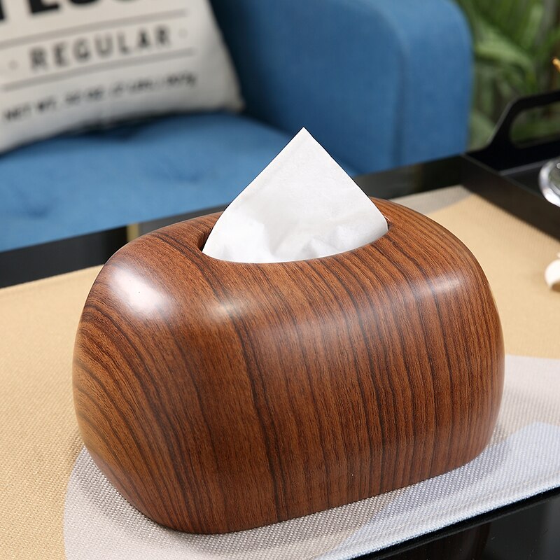 Square Oval Ceramic Tissue Box Desktop Decoration Painted Tissue Storage Box Napkin Holder Paper Towel Tube Storage Organize Box: oval c1