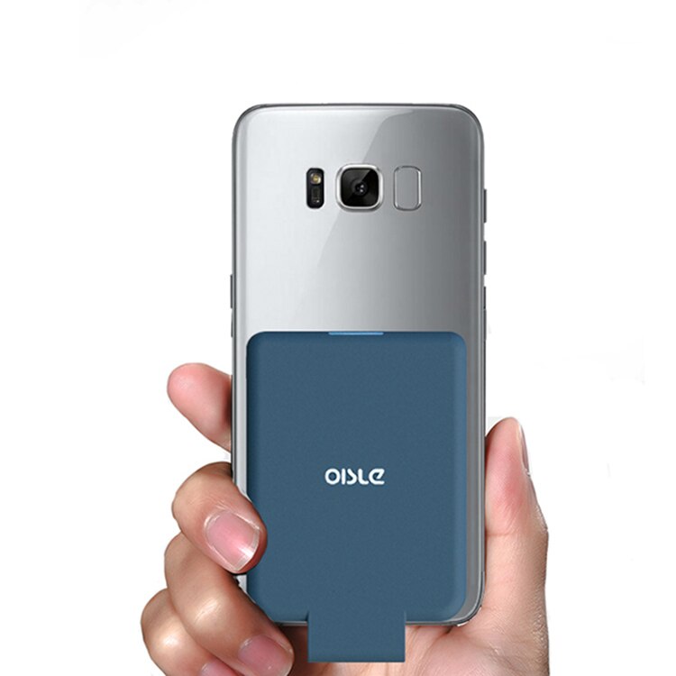 OISLE Portable Mini Special Power Bank Suitable For Samsung S9/S10+/S20/S21 U/Note20/Note10+/Note21 External Battery Powerbank: 4500mah-- blue