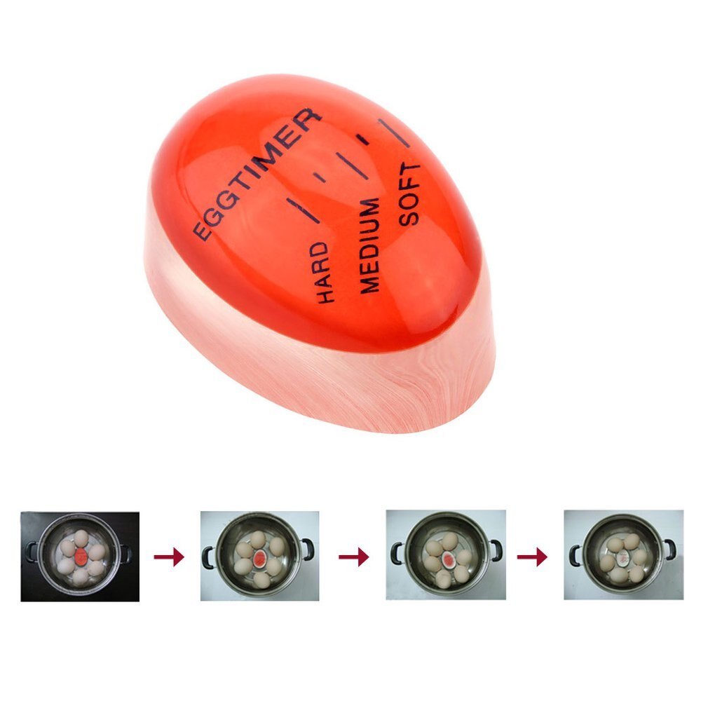 Indicador de temporizador de huevo ambientalmente, pantalla suave hervida, huevo cocido, Mini caldera de huevo, temporizador de cocina para el hogar