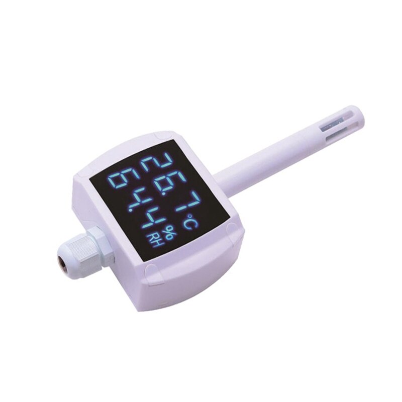 Wall-Mounted Temperature and Humidity Transmitter Duct Sensor: Default Title