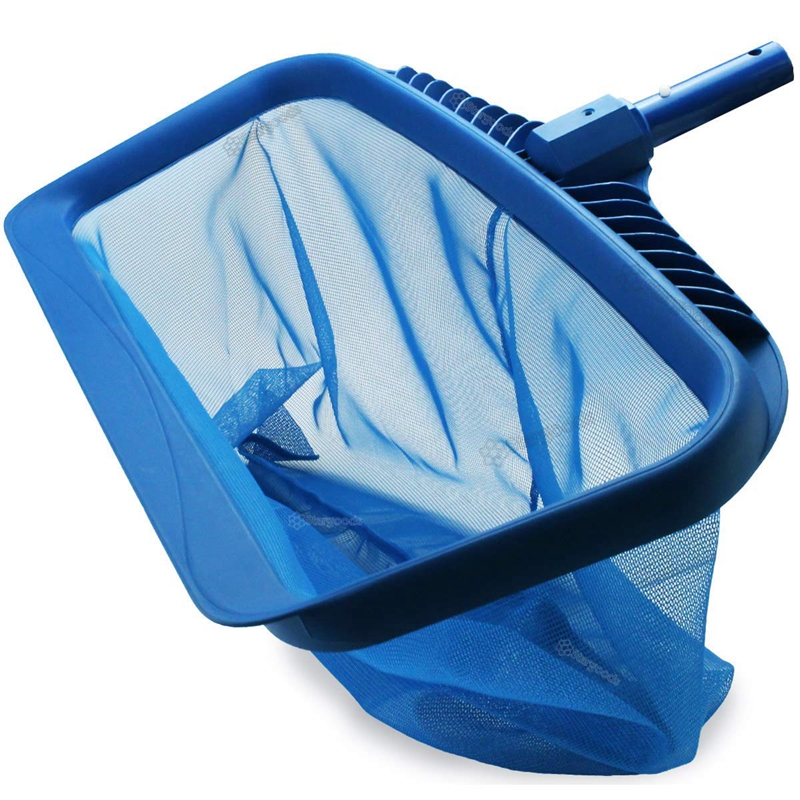 Skimmer Net, Heavy Duty Leaf Rake Cleaning Tool, Fine Mesh Net Bag Catcher: Default Title