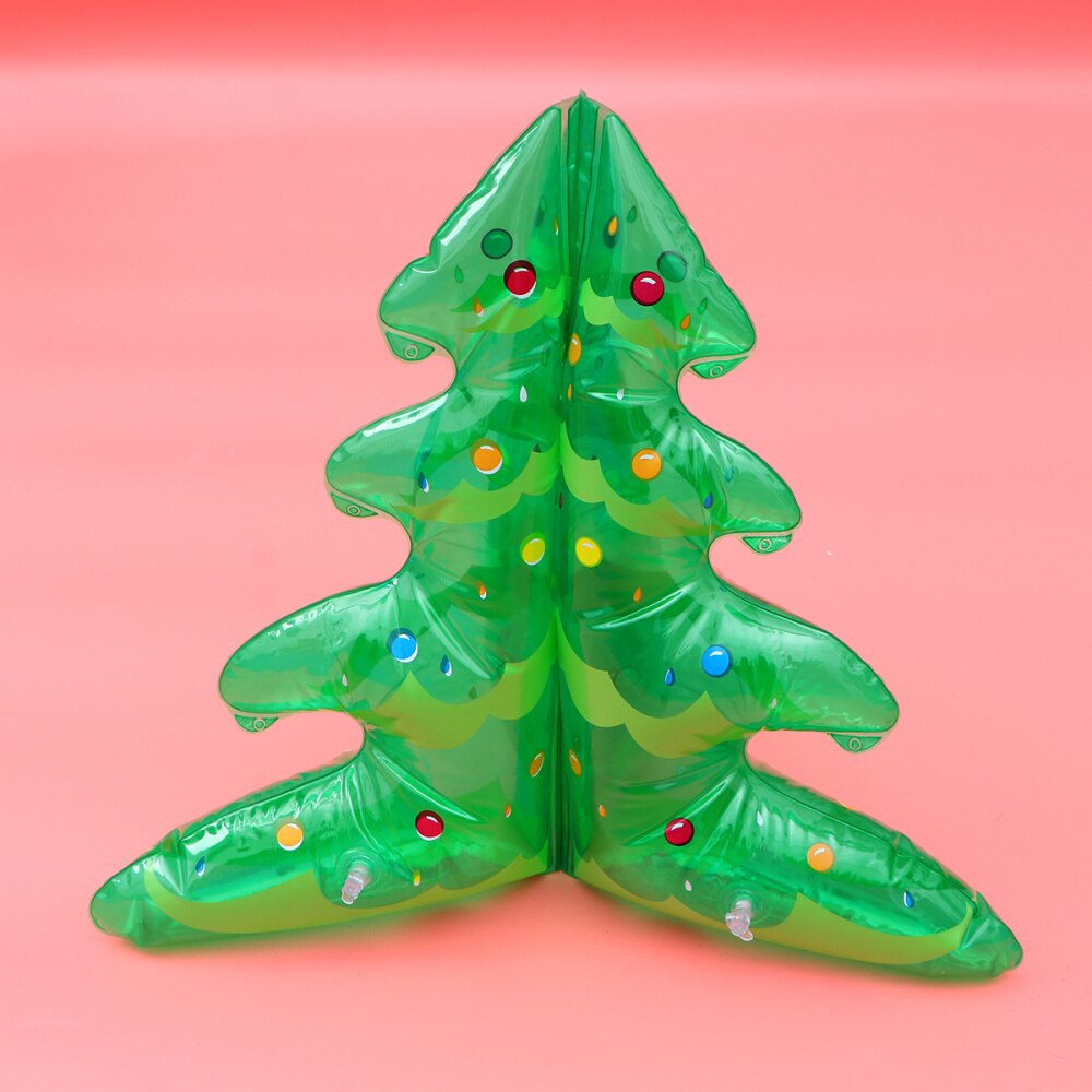 Inflatable Christmas Tree Durable Soft Lightweight Green Inflatable Tree for Party Festival Stage Decoration