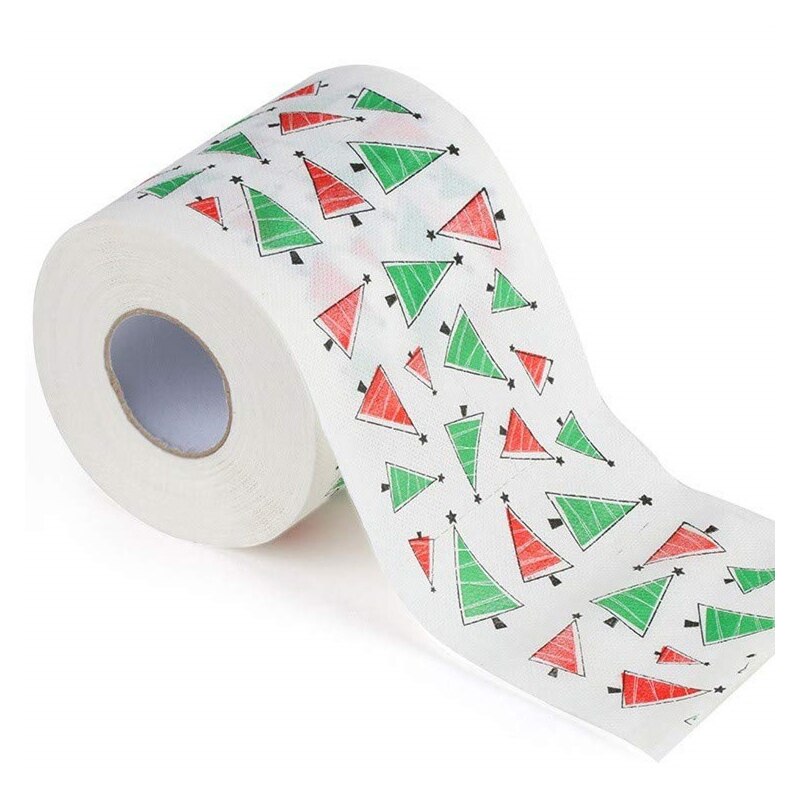 Personality 1 Rolls Soft Toilet Paper Color Printed Roll Paper Household Toilet Paper With Core Tissue: F