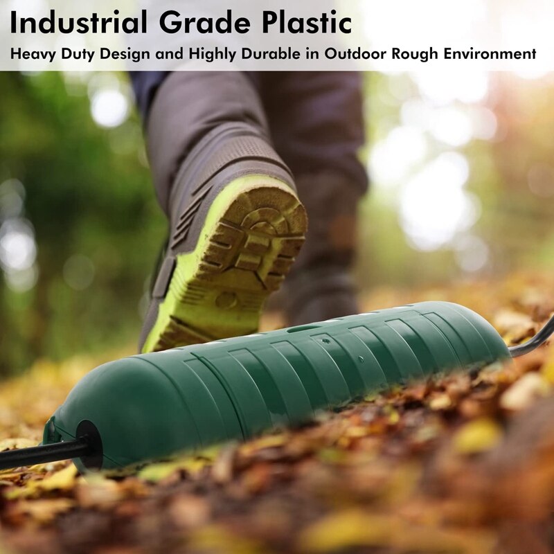 Extension Cord Safety Cover, IP44 Waterproof Connection Box, Weatherproof Enclosure Seal To Protect Outdoor Plug