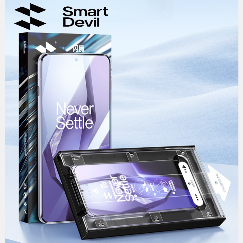 SmartDevil 1/2 STKS Stofvrije Box Screen Protector voor OnePlus 13R ACE 5Pro ACE 5 Helder Gehard Glas Film Anti-vingerafdruk