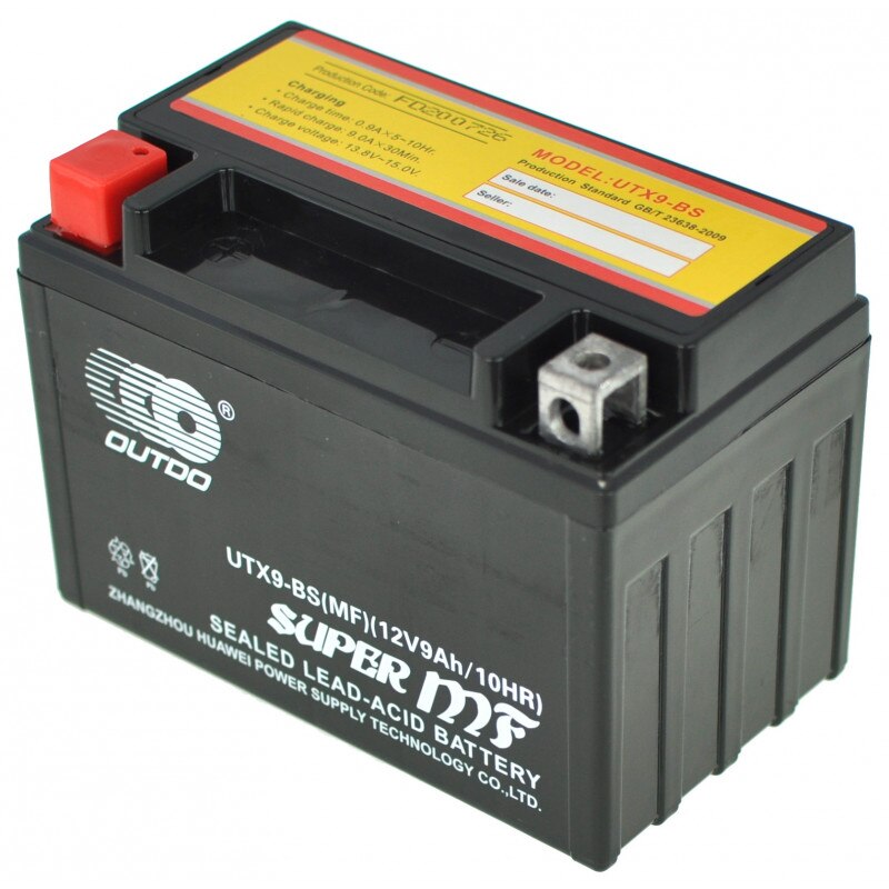 Bateria Moto Utx9a-(Ytx9-Bs) Kage