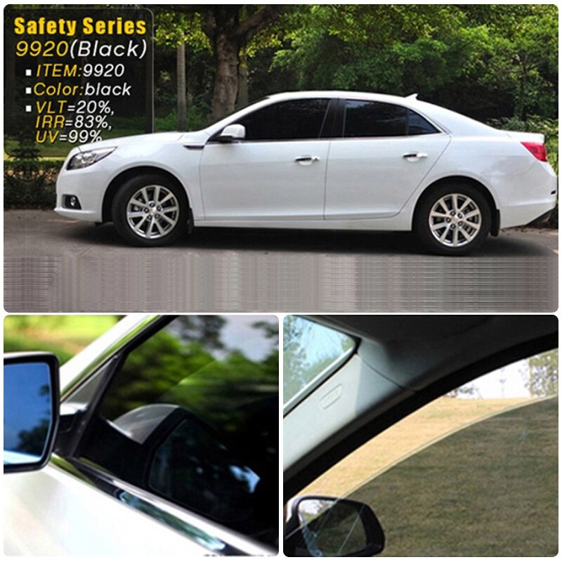 4Mil Thicknes Safety Security Window Film Clear Glass Protection Anti Shatter Resist Prevent Glass explosion-proof film