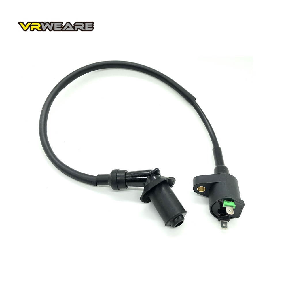 GY6 Motorcycle Ignition Coil Motorcycle High Pressure coil For GY6-50 GY6 50CC 125CC 150CC Engines Moped Scooter ATV Quad Black