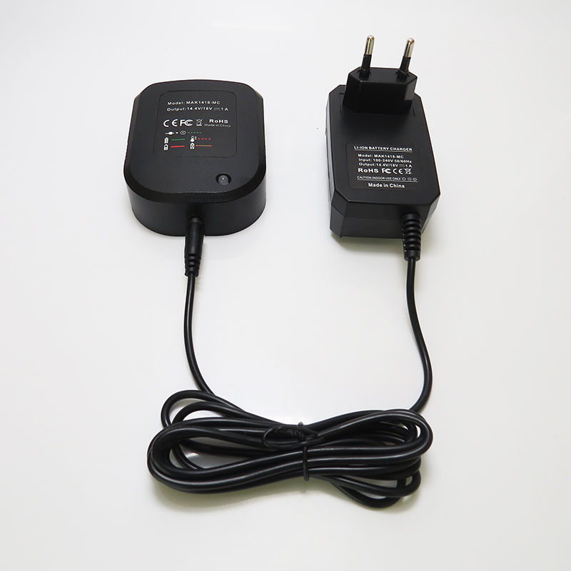 EU Stecker 14,4 V 18 V Batterie Ladegerät für Makita BL1415 BL1815 BL1830 BL1840 BL1850 BL1860 Ersatz Lithium Batterie Ladegerät